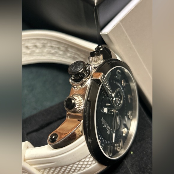 Unisex MW3-12239-015 Ilusion Roll, Analog Display Swiss Quartz White Mulco Watch - Picture 10 of 12